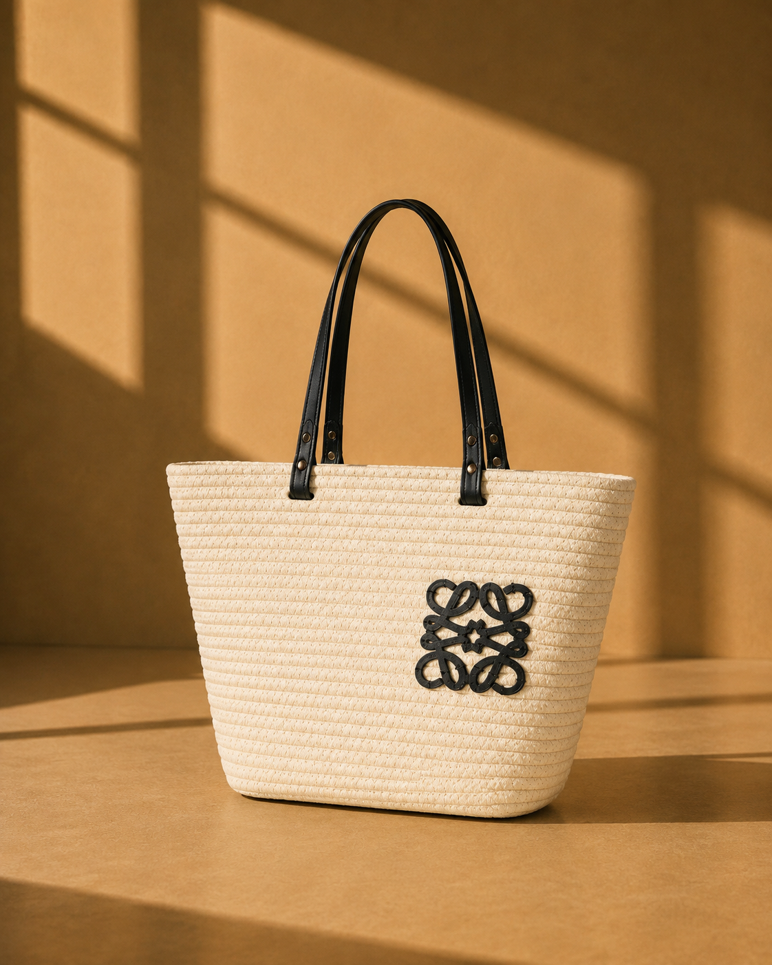 Resort Woven Tote – White